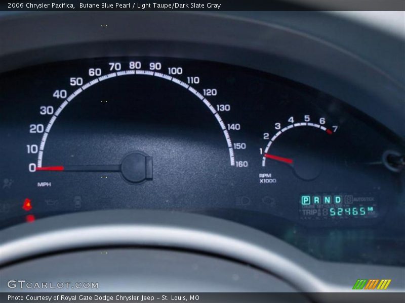 Butane Blue Pearl / Light Taupe/Dark Slate Gray 2006 Chrysler Pacifica