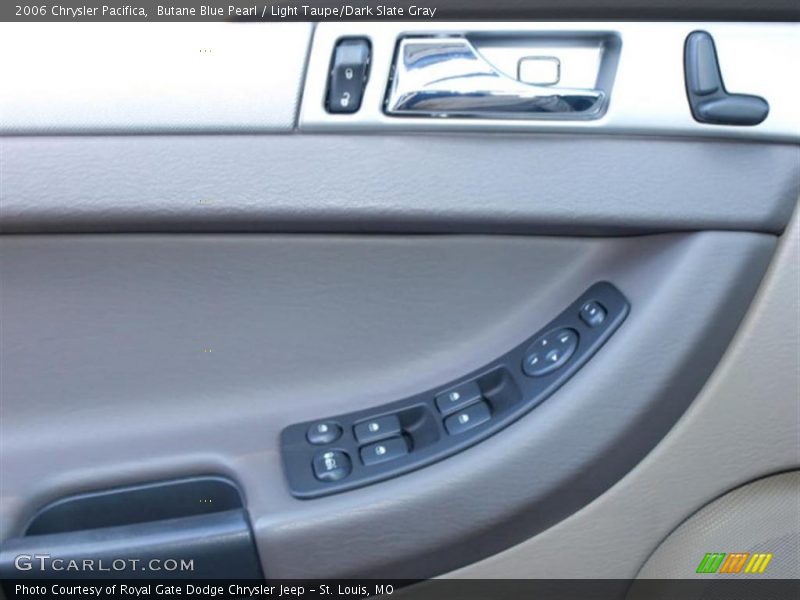 Butane Blue Pearl / Light Taupe/Dark Slate Gray 2006 Chrysler Pacifica
