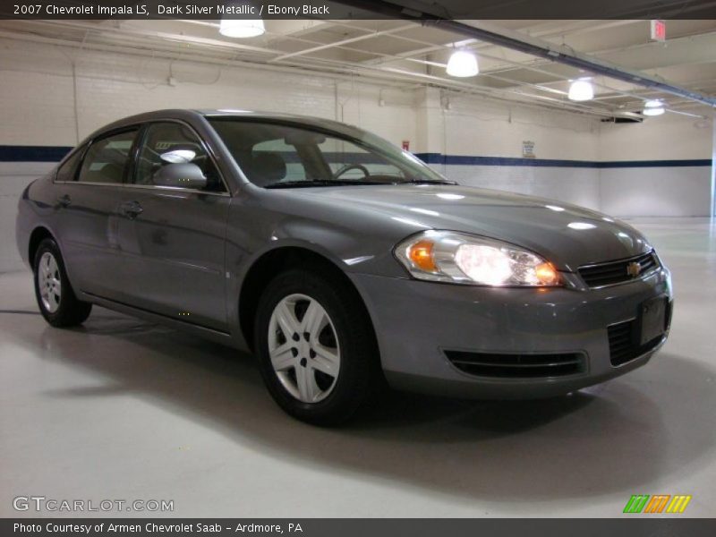 Dark Silver Metallic / Ebony Black 2007 Chevrolet Impala LS