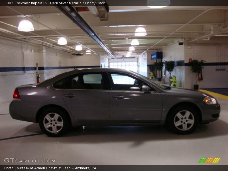 Dark Silver Metallic / Ebony Black 2007 Chevrolet Impala LS