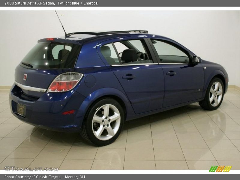 Twilight Blue / Charcoal 2008 Saturn Astra XR Sedan