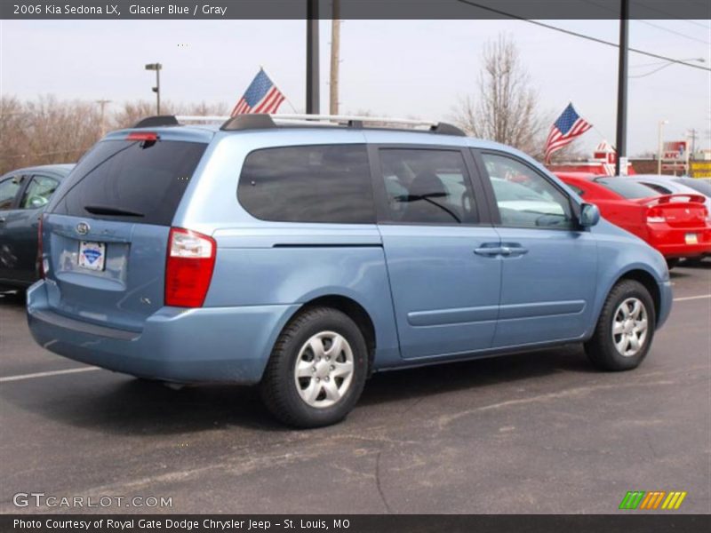 Glacier Blue / Gray 2006 Kia Sedona LX