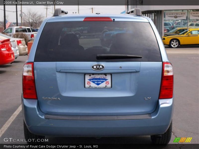 Glacier Blue / Gray 2006 Kia Sedona LX