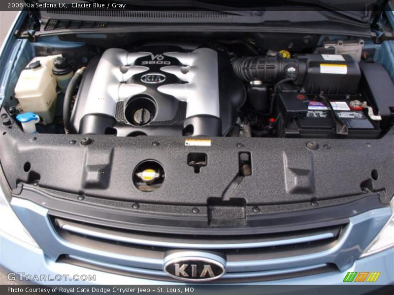 Glacier Blue / Gray 2006 Kia Sedona LX