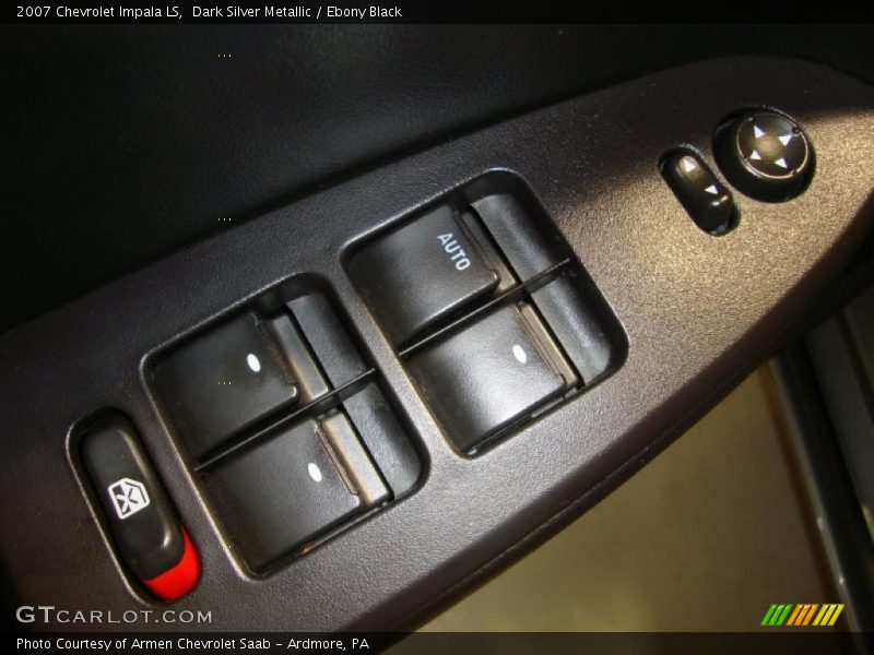 Dark Silver Metallic / Ebony Black 2007 Chevrolet Impala LS