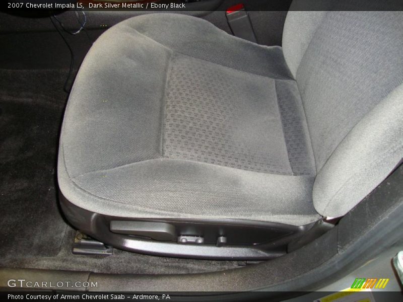 Dark Silver Metallic / Ebony Black 2007 Chevrolet Impala LS