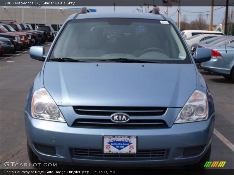 Glacier Blue / Gray 2006 Kia Sedona LX