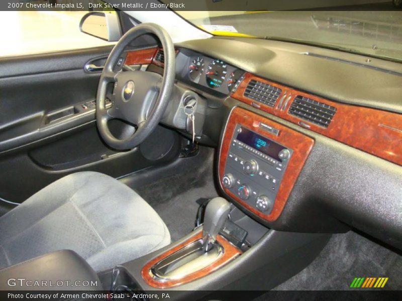 Dark Silver Metallic / Ebony Black 2007 Chevrolet Impala LS