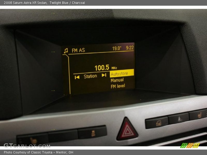 Twilight Blue / Charcoal 2008 Saturn Astra XR Sedan