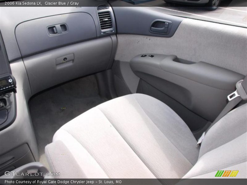 Glacier Blue / Gray 2006 Kia Sedona LX