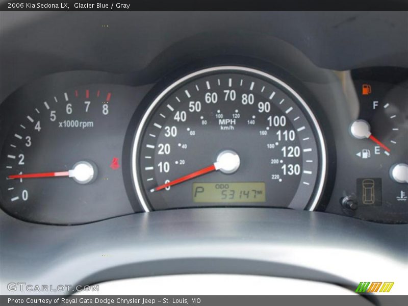 Glacier Blue / Gray 2006 Kia Sedona LX