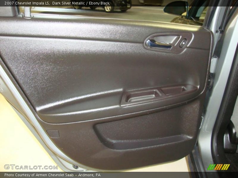 Dark Silver Metallic / Ebony Black 2007 Chevrolet Impala LS