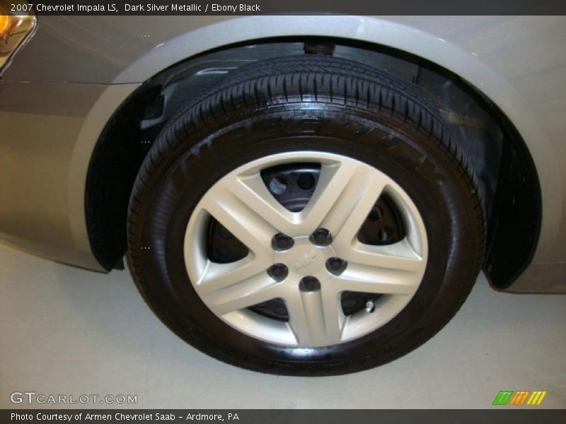 Dark Silver Metallic / Ebony Black 2007 Chevrolet Impala LS