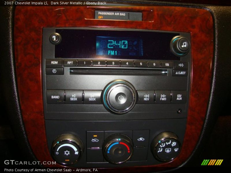 Dark Silver Metallic / Ebony Black 2007 Chevrolet Impala LS