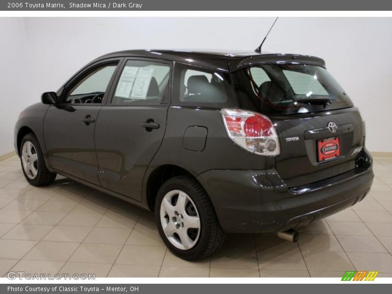 Shadow Mica / Dark Gray 2006 Toyota Matrix