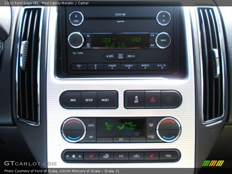 Red Candy Metallic / Camel 2010 Ford Edge SEL