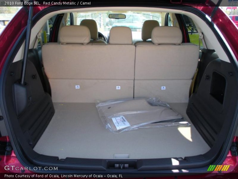 Red Candy Metallic / Camel 2010 Ford Edge SEL