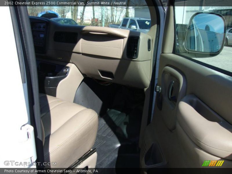 Summit White / Neutral 2002 Chevrolet Express 2500 Commercial Van