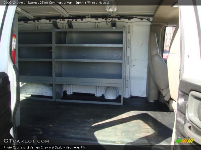 Summit White / Neutral 2002 Chevrolet Express 2500 Commercial Van