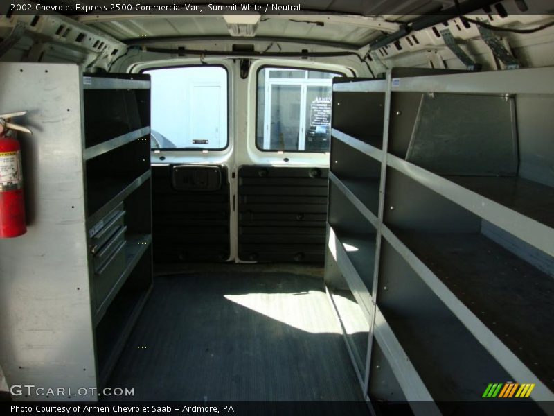 Summit White / Neutral 2002 Chevrolet Express 2500 Commercial Van
