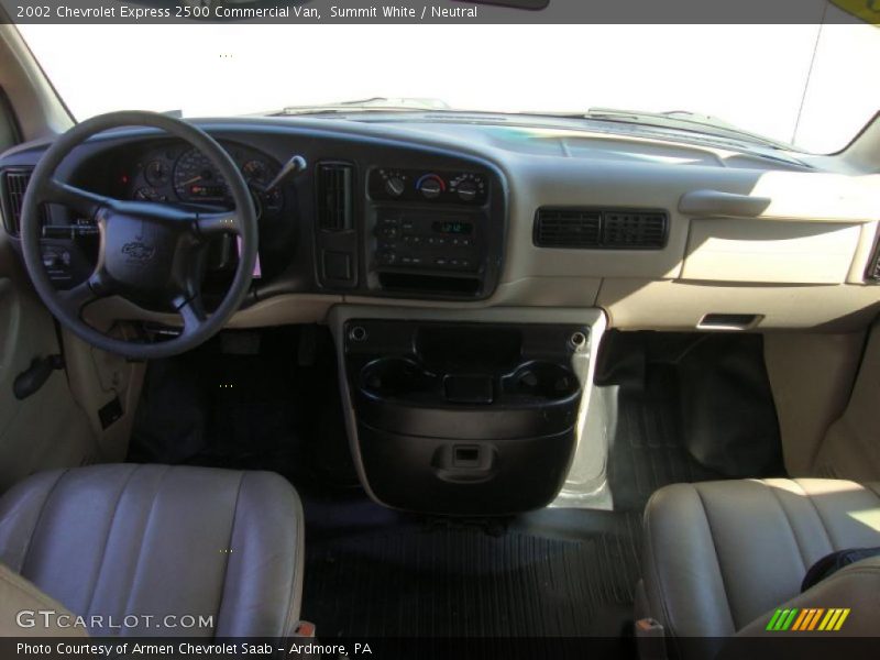 Summit White / Neutral 2002 Chevrolet Express 2500 Commercial Van