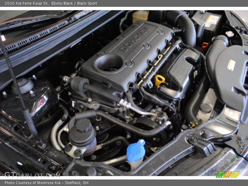 Ebony Black / Black Sport 2010 Kia Forte Koup SX