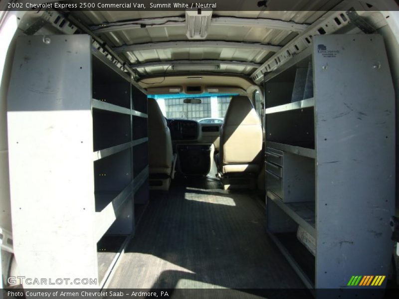 Summit White / Neutral 2002 Chevrolet Express 2500 Commercial Van