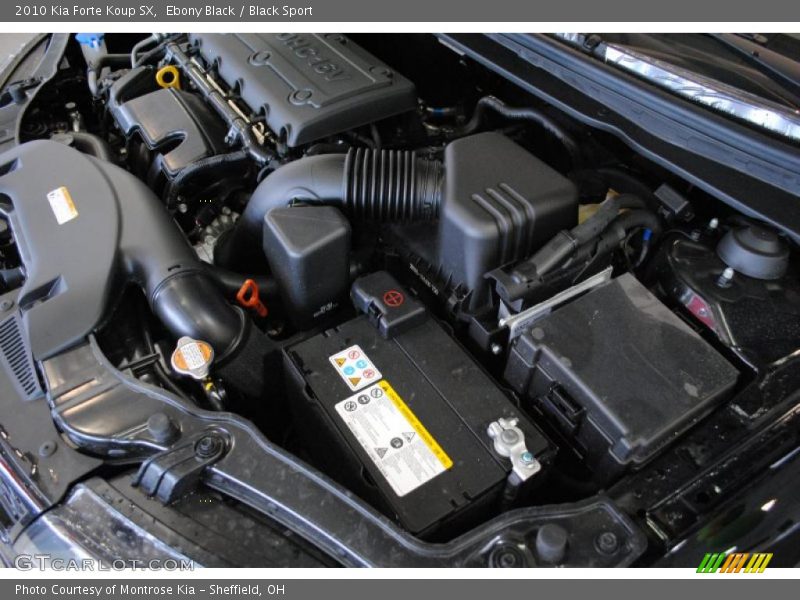 Ebony Black / Black Sport 2010 Kia Forte Koup SX