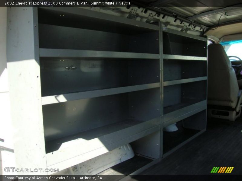 Summit White / Neutral 2002 Chevrolet Express 2500 Commercial Van