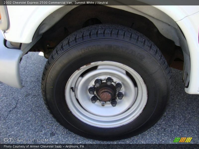 Summit White / Neutral 2002 Chevrolet Express 2500 Commercial Van