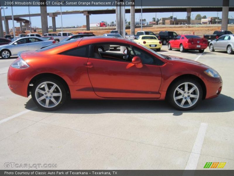 Sunset Orange Pearlescent / Terra Cotta 2006 Mitsubishi Eclipse GT Coupe