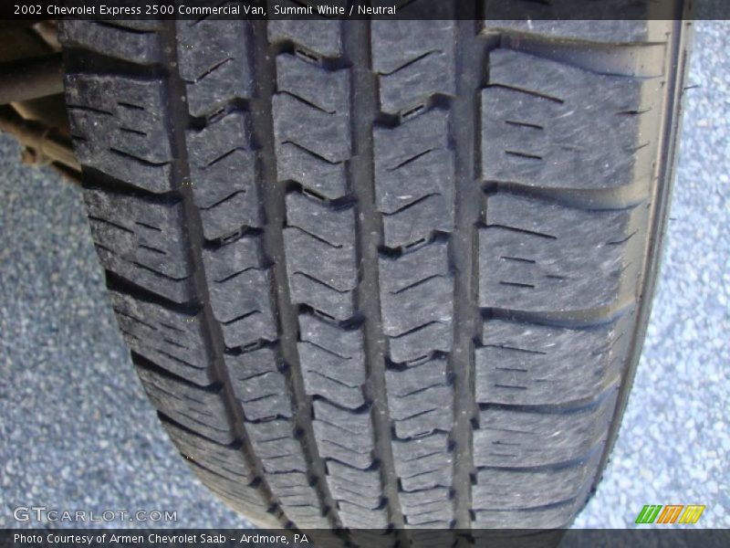 Summit White / Neutral 2002 Chevrolet Express 2500 Commercial Van