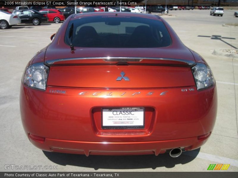 Sunset Orange Pearlescent / Terra Cotta 2006 Mitsubishi Eclipse GT Coupe