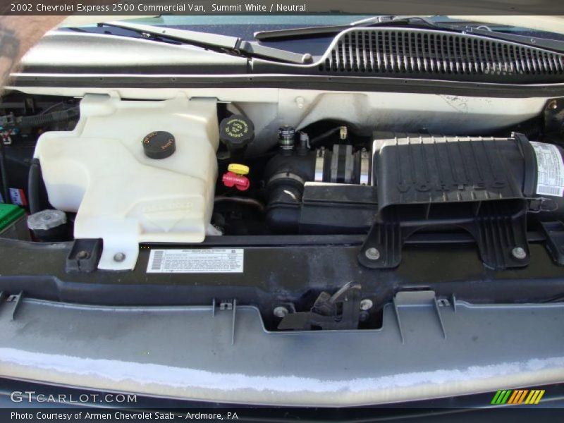 Summit White / Neutral 2002 Chevrolet Express 2500 Commercial Van