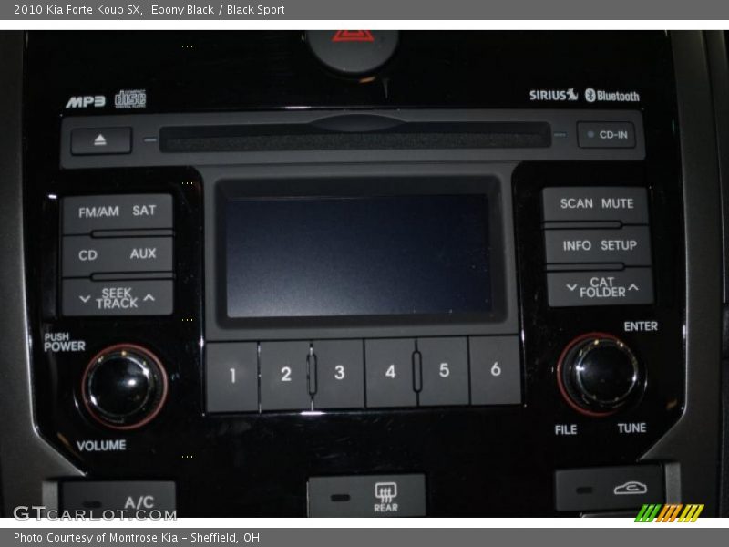 Ebony Black / Black Sport 2010 Kia Forte Koup SX