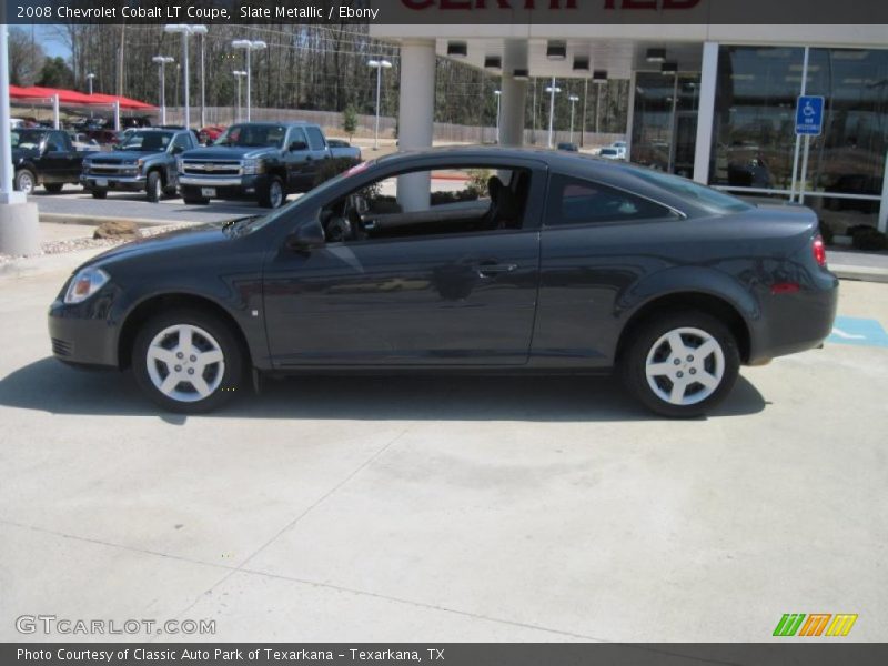 Slate Metallic / Ebony 2008 Chevrolet Cobalt LT Coupe