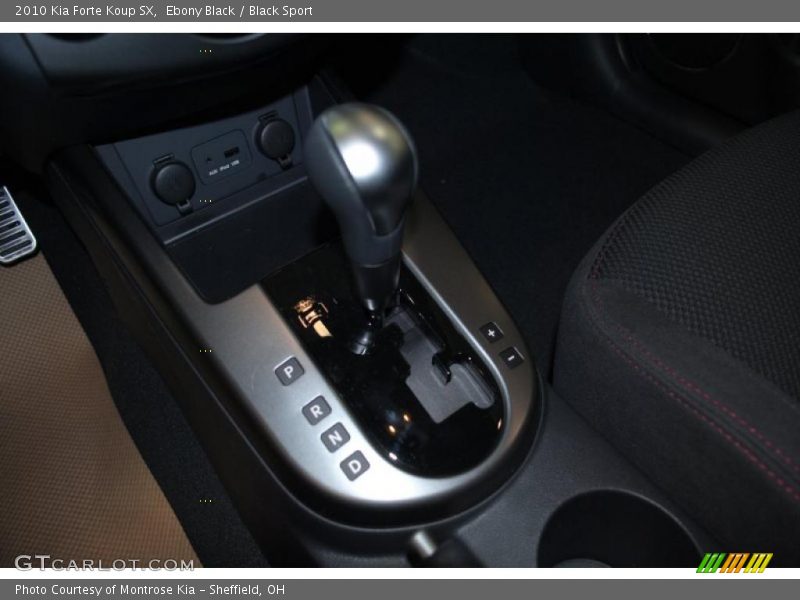 Ebony Black / Black Sport 2010 Kia Forte Koup SX