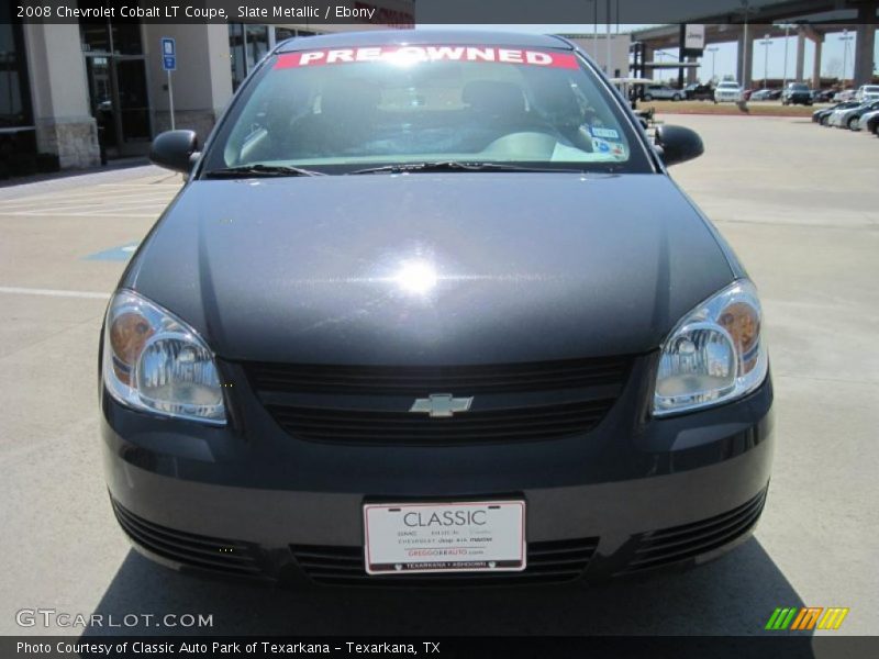 Slate Metallic / Ebony 2008 Chevrolet Cobalt LT Coupe