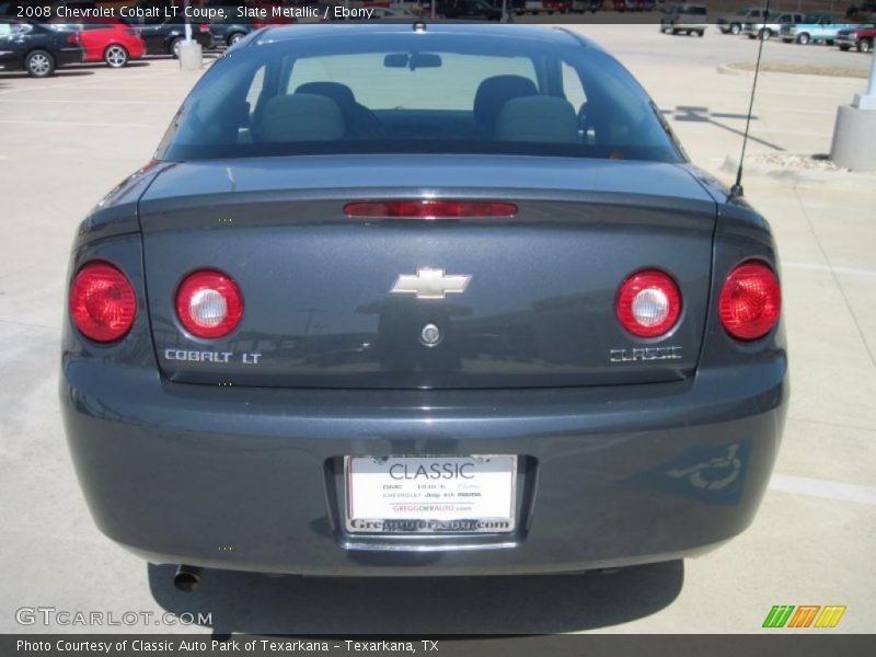 Slate Metallic / Ebony 2008 Chevrolet Cobalt LT Coupe