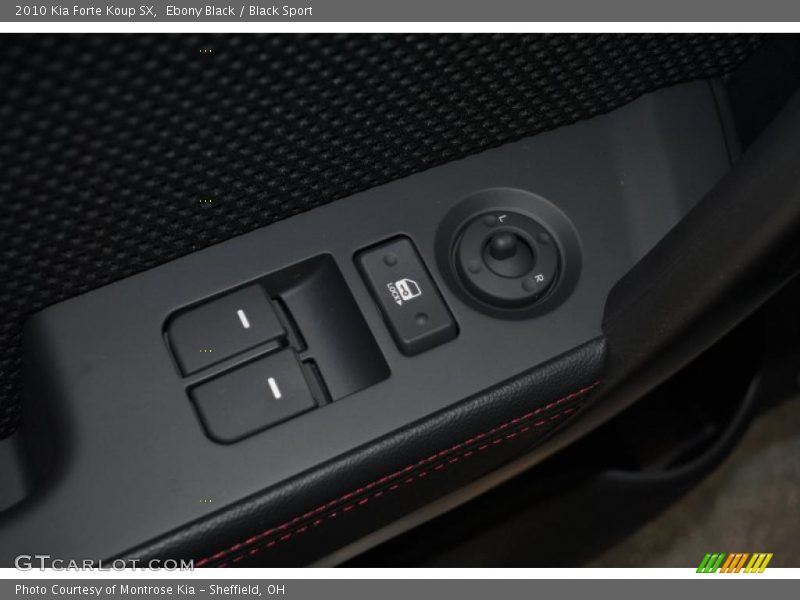 Ebony Black / Black Sport 2010 Kia Forte Koup SX