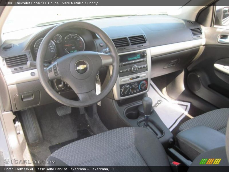 Slate Metallic / Ebony 2008 Chevrolet Cobalt LT Coupe