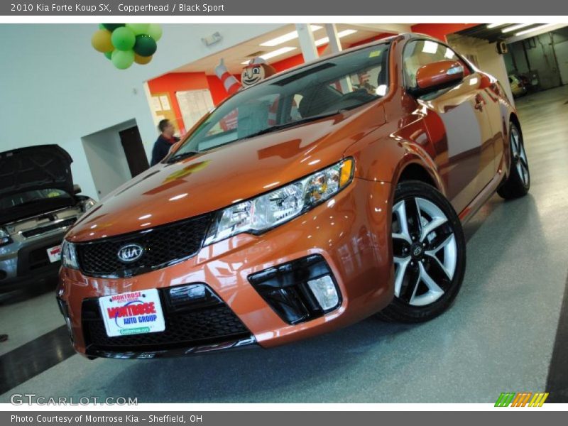 Copperhead / Black Sport 2010 Kia Forte Koup SX