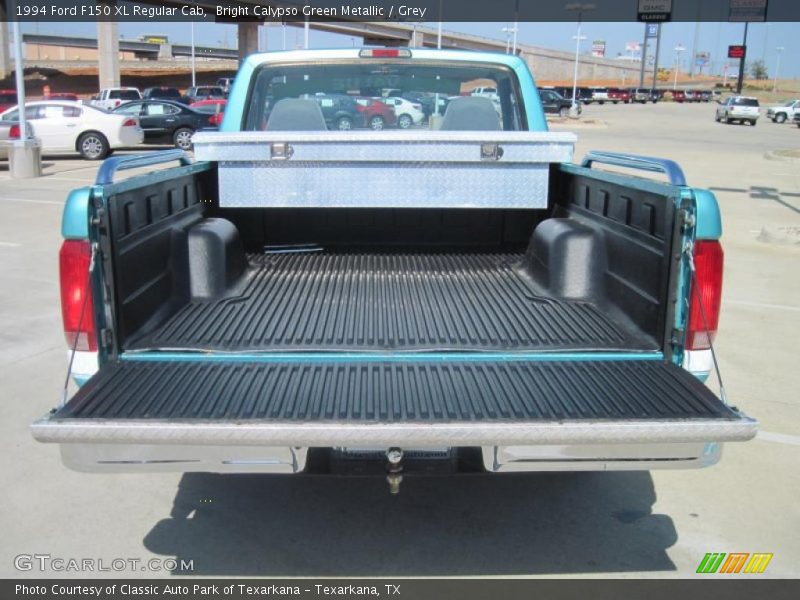 Bright Calypso Green Metallic / Grey 1994 Ford F150 XL Regular Cab