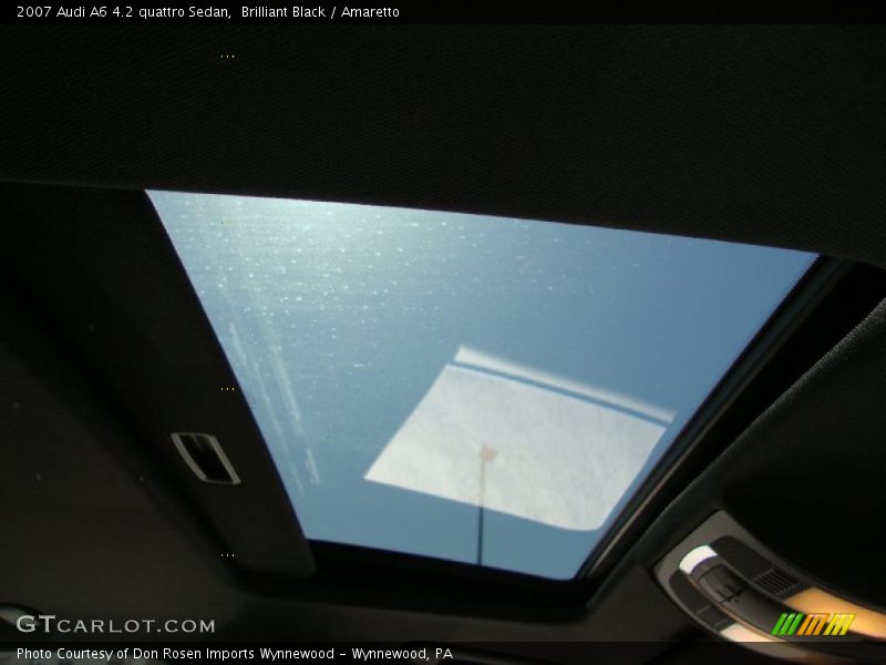 Brilliant Black / Amaretto 2007 Audi A6 4.2 quattro Sedan