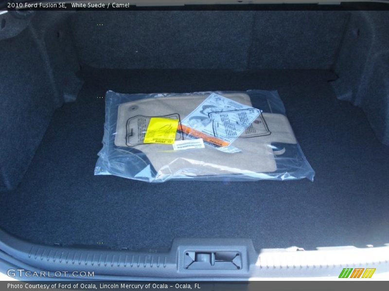 White Suede / Camel 2010 Ford Fusion SE