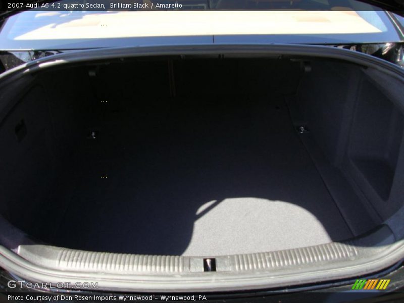 Brilliant Black / Amaretto 2007 Audi A6 4.2 quattro Sedan