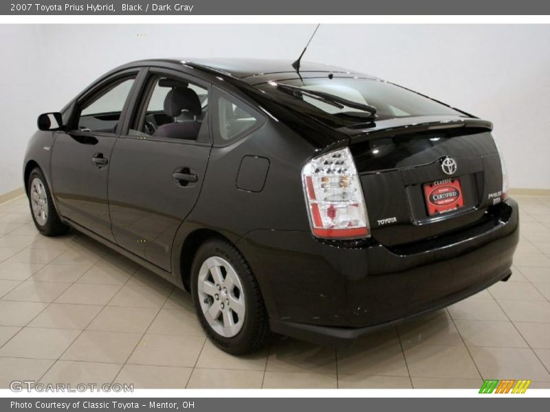 Black / Dark Gray 2007 Toyota Prius Hybrid