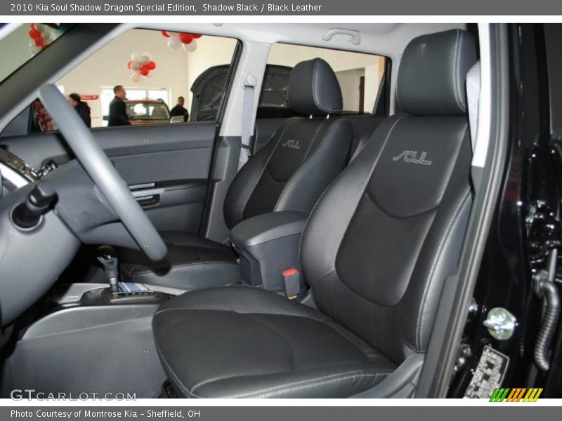 Shadow Black / Black Leather 2010 Kia Soul Shadow Dragon Special Edition