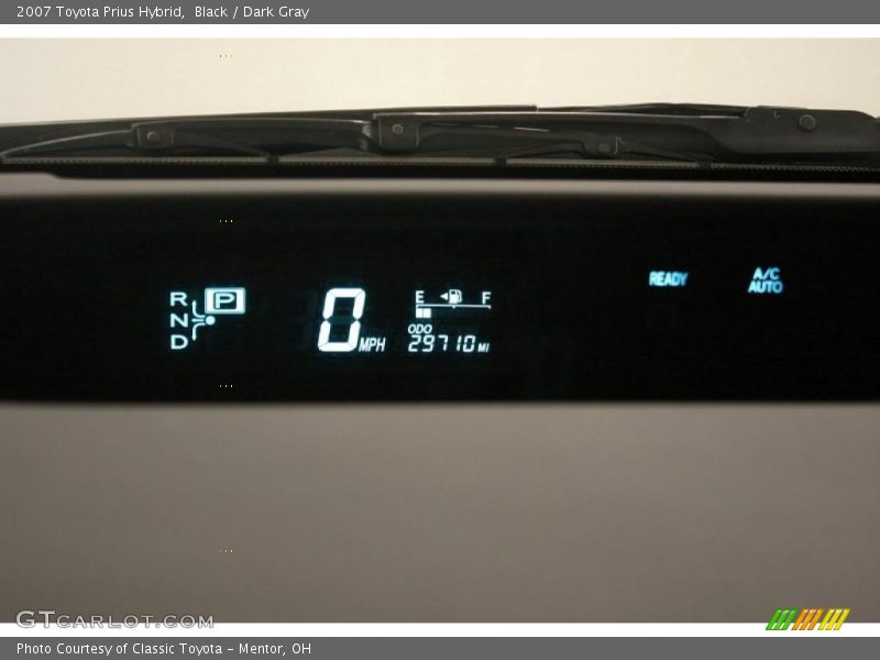 Black / Dark Gray 2007 Toyota Prius Hybrid