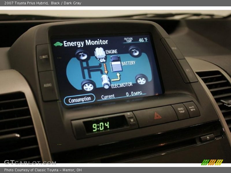 Black / Dark Gray 2007 Toyota Prius Hybrid
